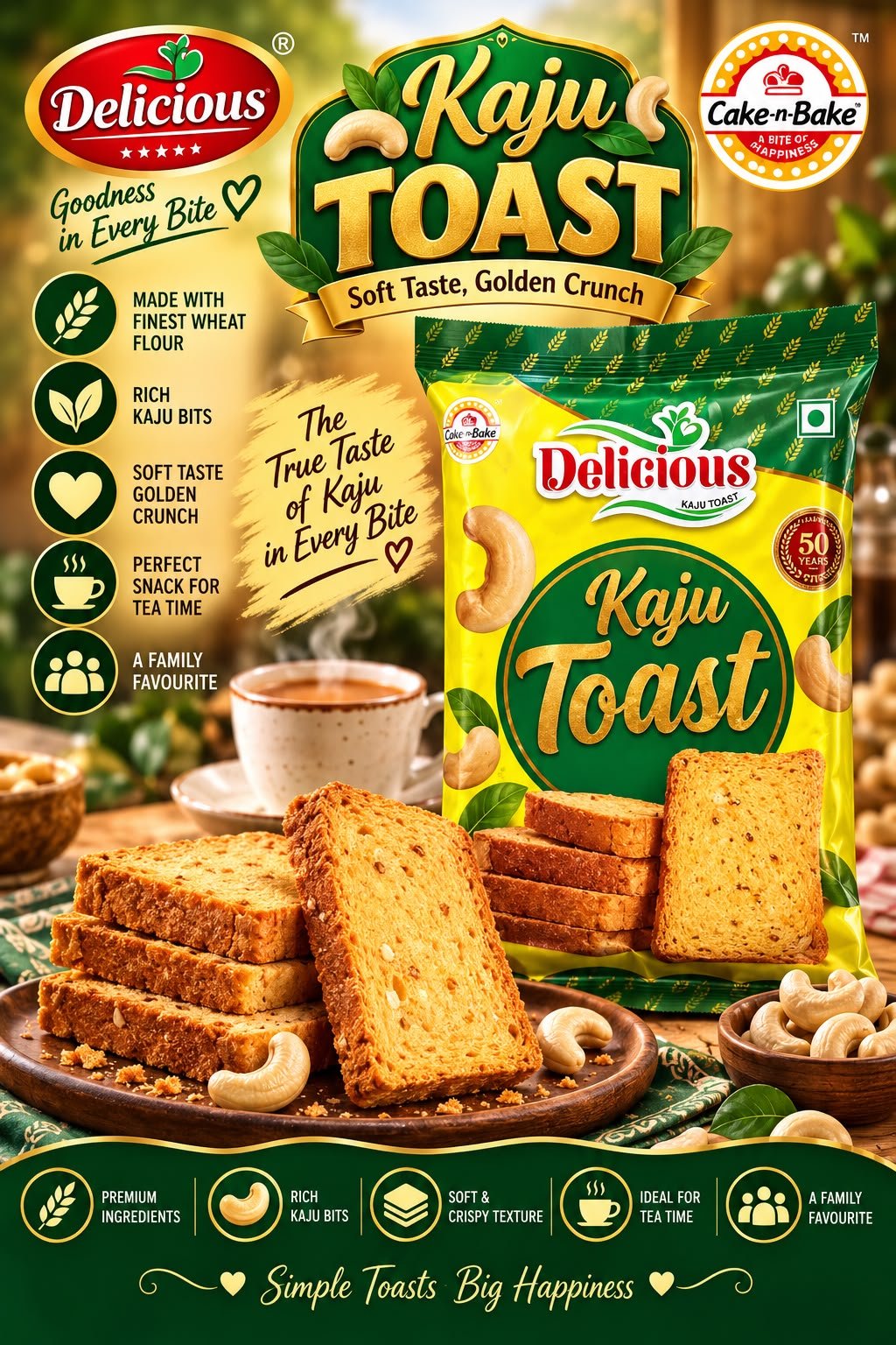 kaju toast