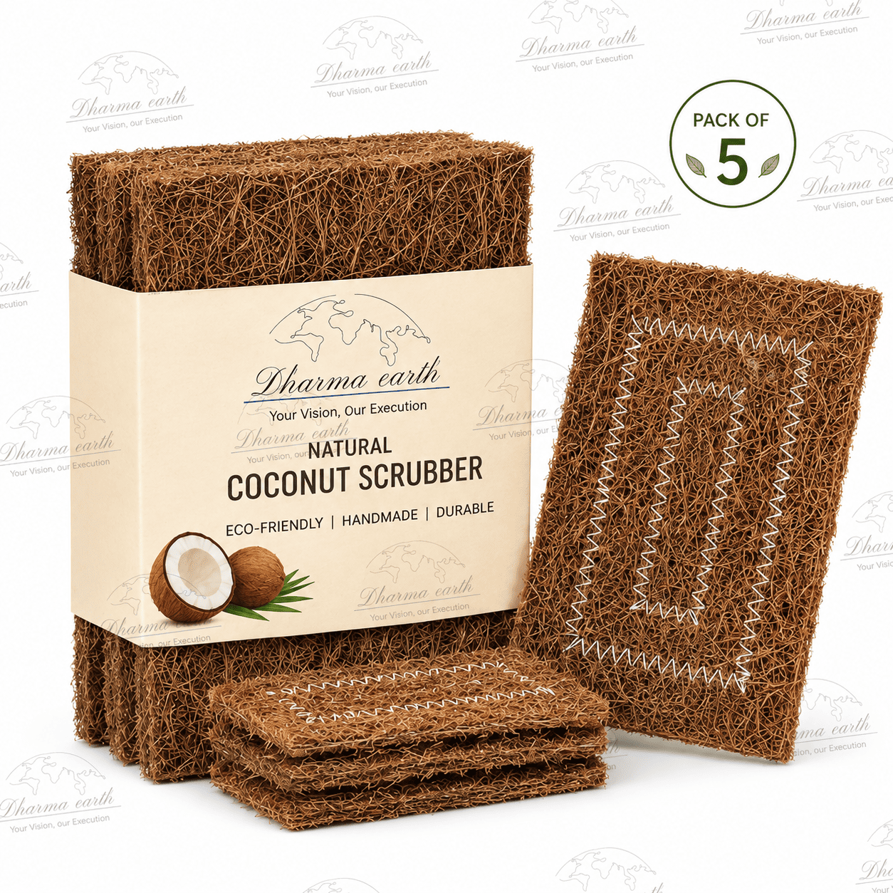 DE NATURAL COCONUT SCRUBBER