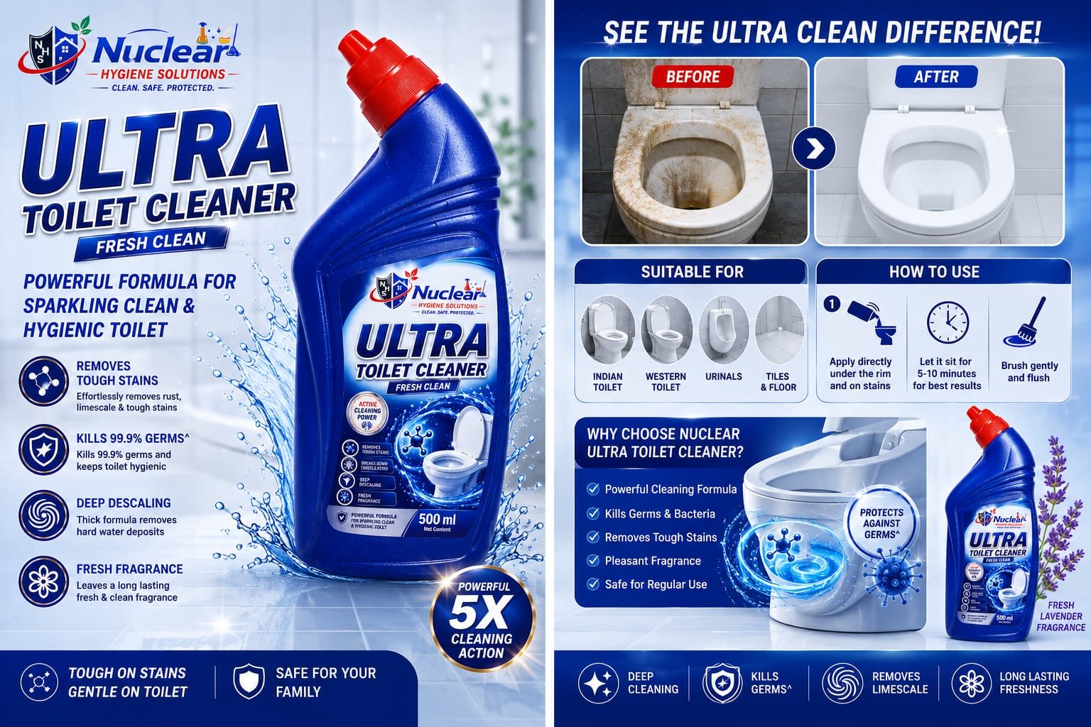 Nuclear Ultra Toilet Cleaner