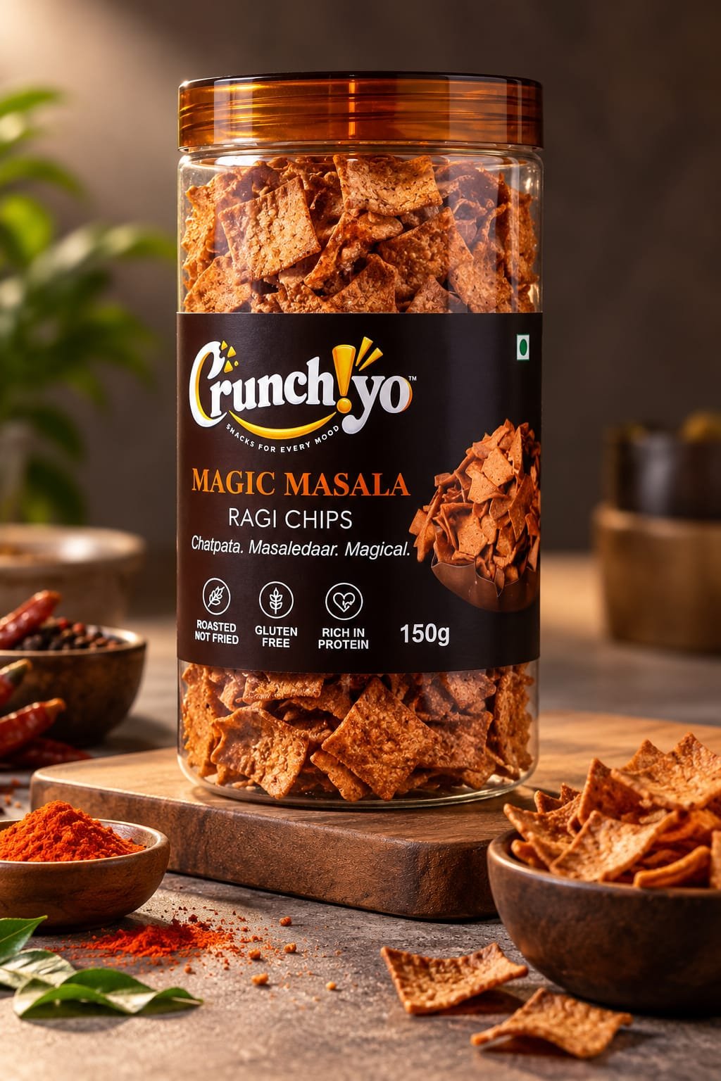 Magic Masala Ragi Chips