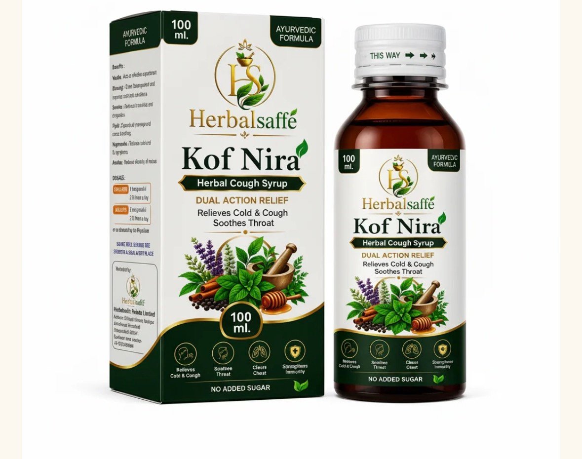 KOF NIRA HERBAL COUGH SYRUP 100ML
