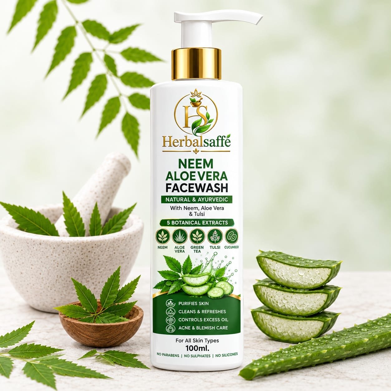 NEEM ALOE VERA FACEWASH