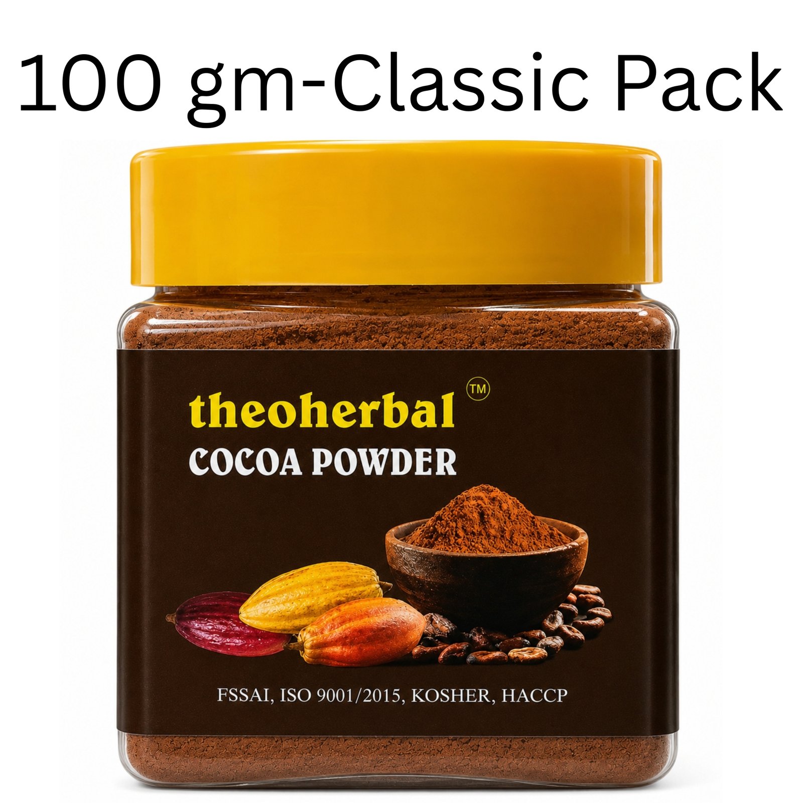 Theoherbal Natural unsweetened cocoa powder