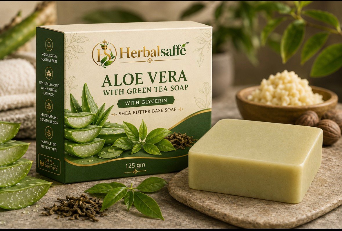 ALOE VERA WITH GREEN TEA SOAP 125Gm