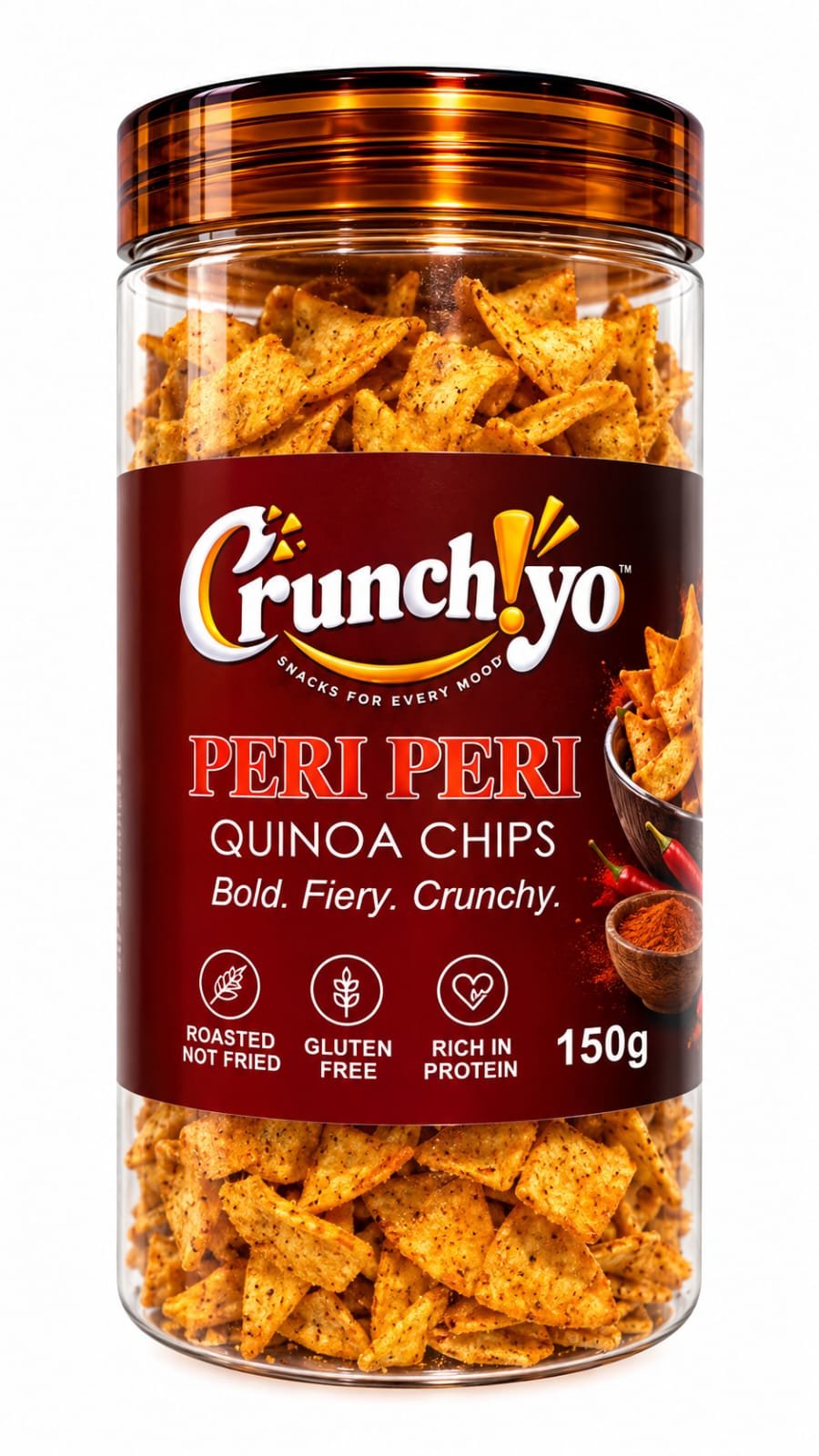 Peri Peri Quinoa Chips