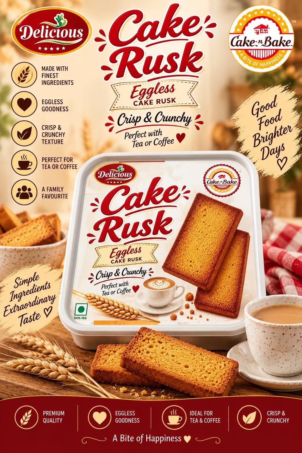 cake rusk300gms