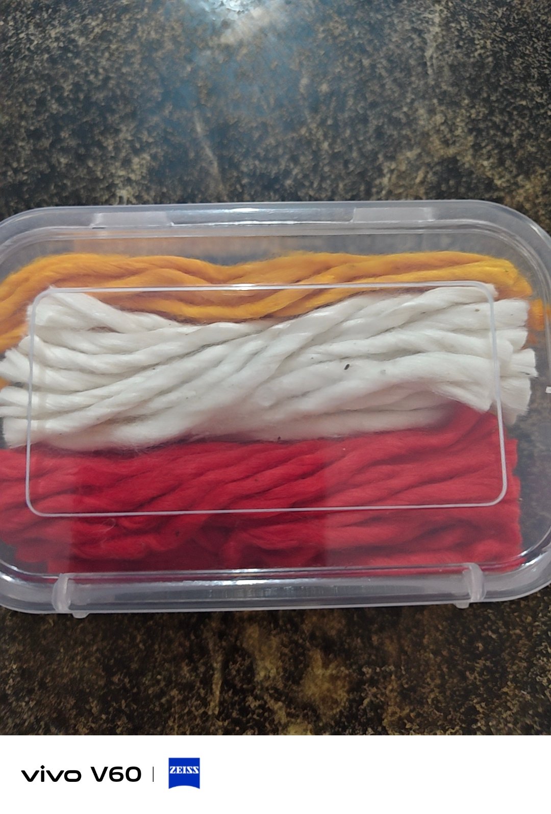 Tricolour Cotton Wicks
