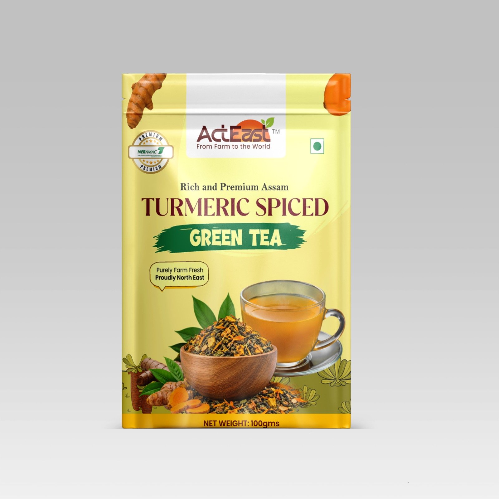 SP Turmeric Spiced Green Tea
