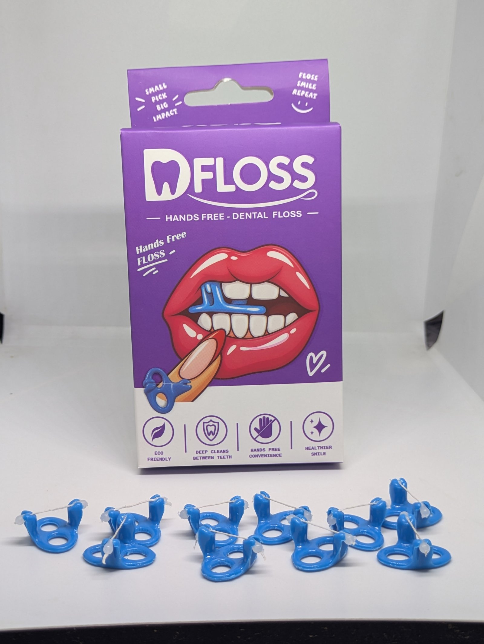 DFLOSS 30 PCS PURPLE 3