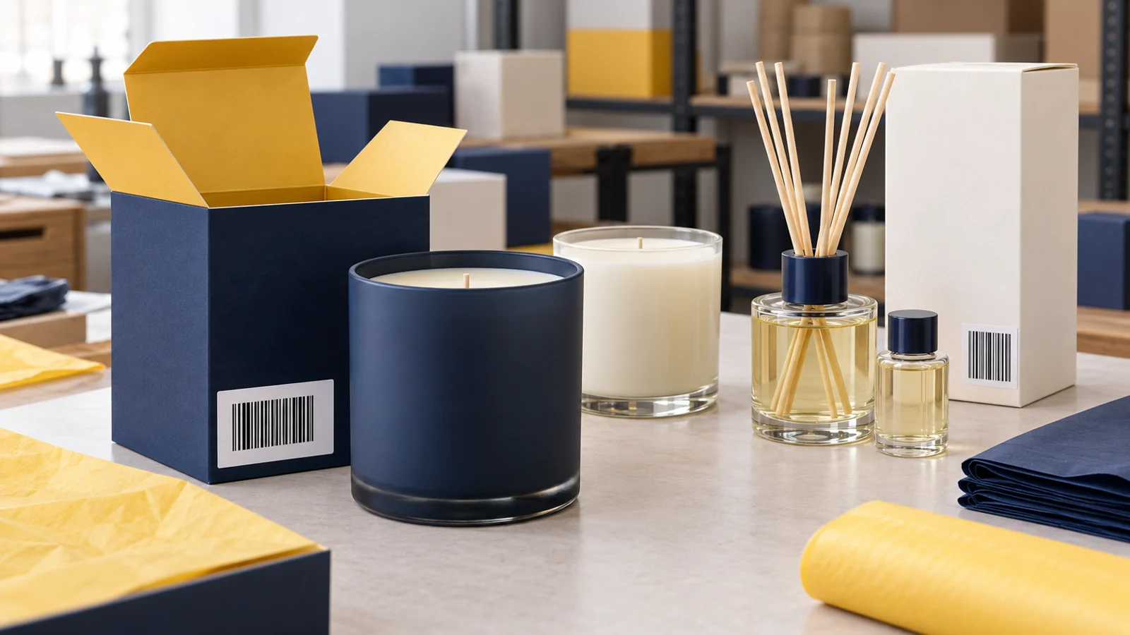 Barcodes for Candles and Home Fragrance Products in India